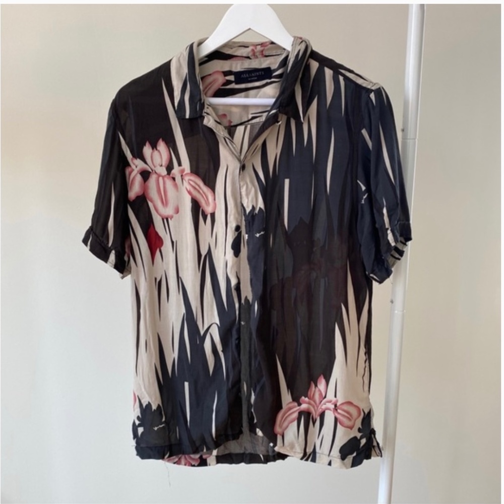 Allsaints Nahiku SS Viscose Shirt